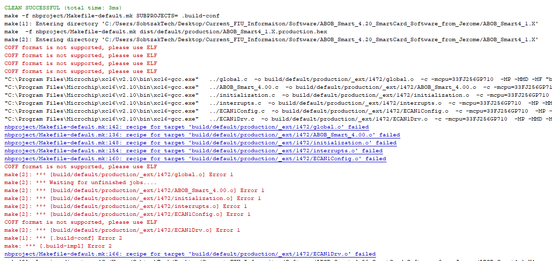 Updating Existing C30 Project to MPLAB X XC16