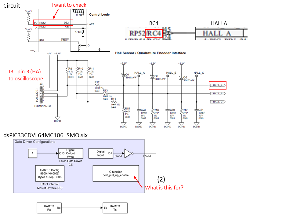Question UART(Rx and Tx) using MATLAB/Simulink and dsPIC33CDV(L)64MC106