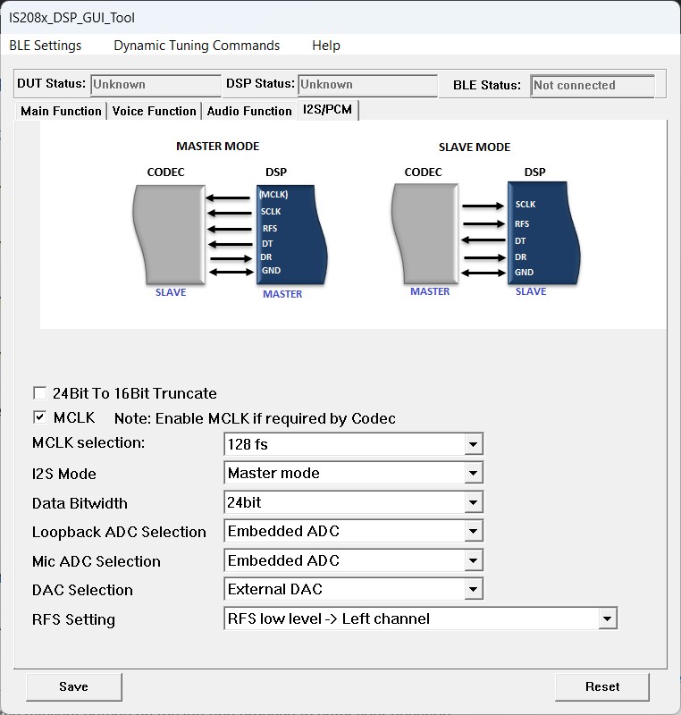 BM83 line-in MSPK