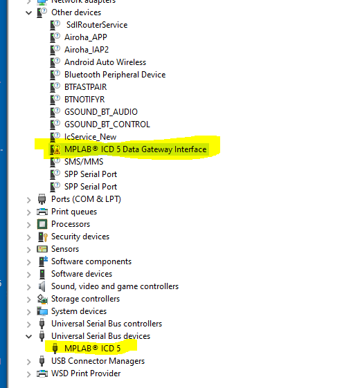 New ICD5 Will Not Connect